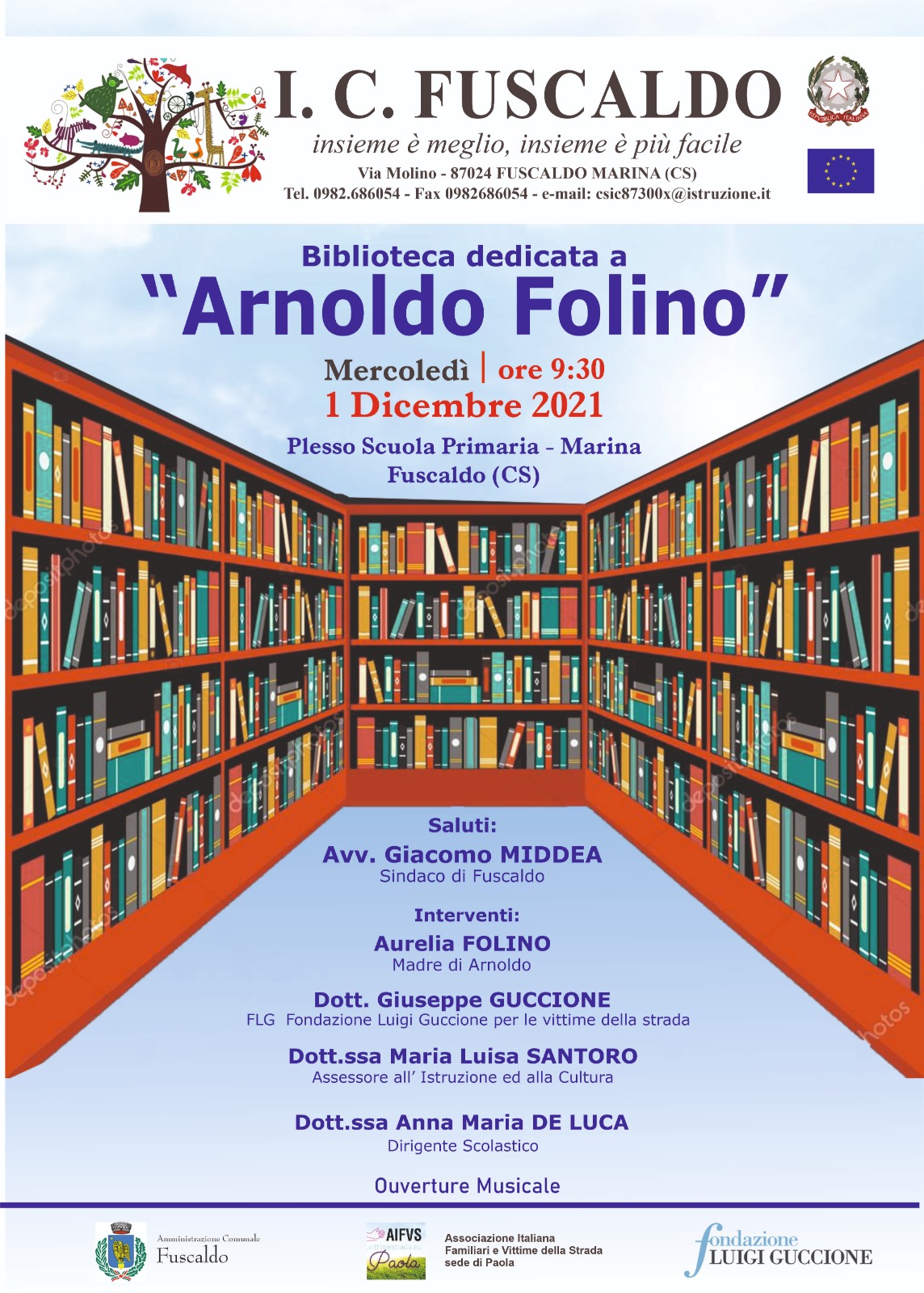 Biblioteca dedicata ad Arnoldo Folino