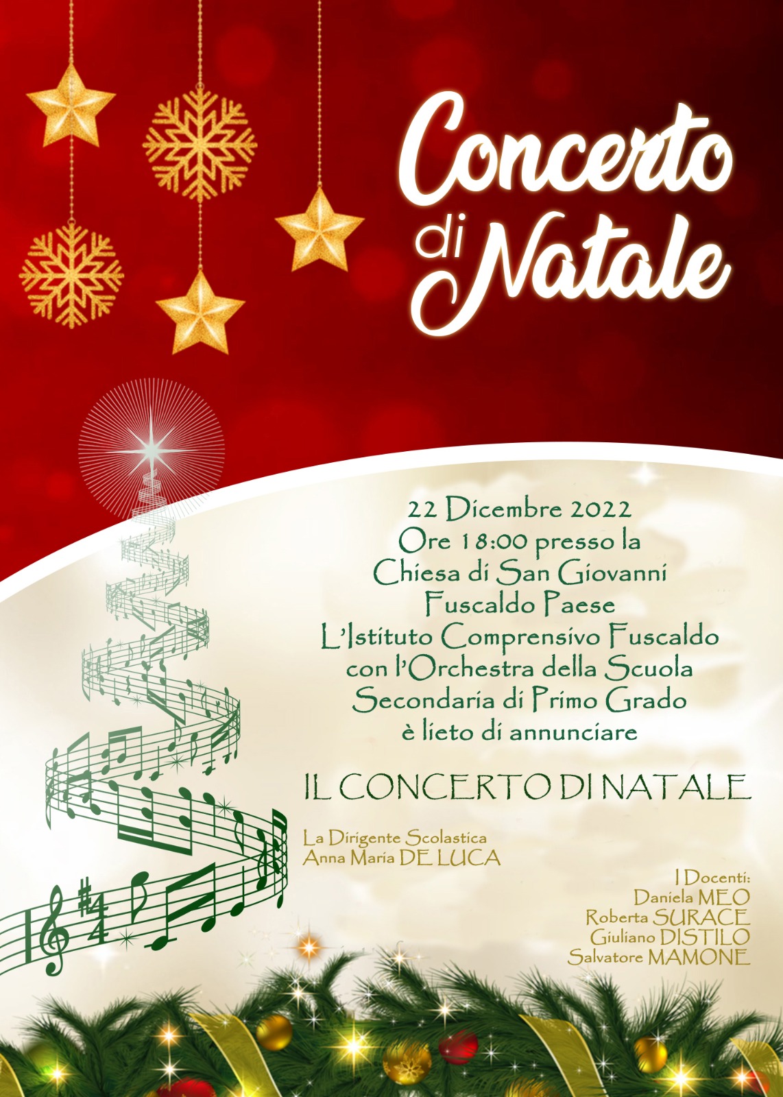 Concerto di Natale 22/12/2022